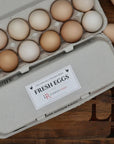 Organically Raised Fresh Eggs